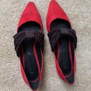 Charles&Keith Mary Jane Flats - Red